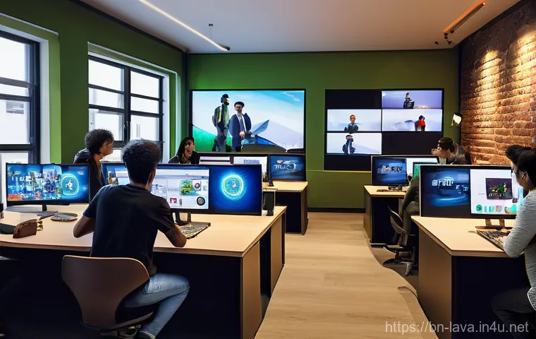 라바 제작사 투바앤의 성장 스토리 - **Prompt:** A whimsical, vibrant 3D animated scene featuring Red Larva and Yellow Larva in a humorou... 라바 제작사 투바앤의 성장 스토리 - **Prompt:** A whimsical, vibrant 3D animated scene featuring Red Larva and Yellow Larva in a humorou...